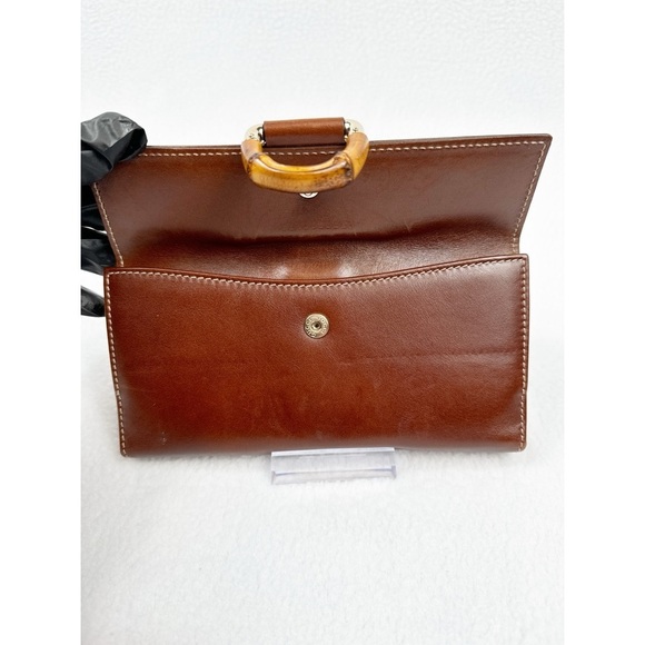 Gucci Bamboo Ring Continental Wallet -Includes authentication certificate! - Picture 4 of 11